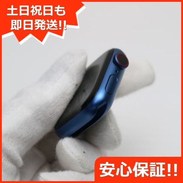 新品同様 Apple Watch Series7 41mm Cellular ブルー 本体 即日発送 土日祝発送OK あすつく 09000 - メルカリ