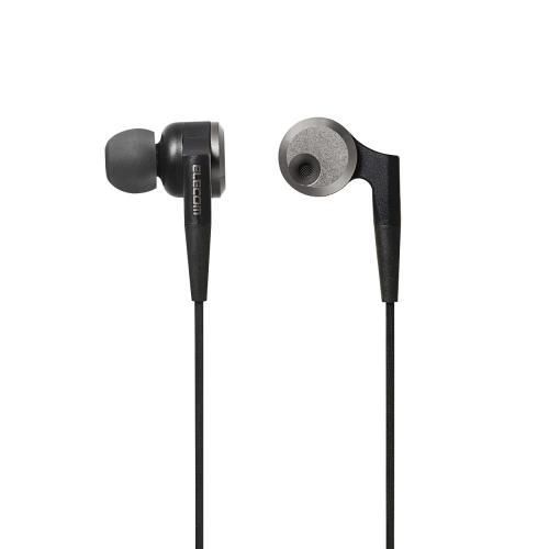 [Brand New] Elecom Stereo Headphones/Canal/GrandBass/Black EHP-GB100ABK