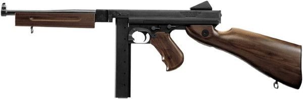 本物保証，格安 新品 MULE 電動ガン トンプソンM1A1本体u0026木製ストック組込済 リアルウッドシリーズ 18歳以上用 [佐川急便] 電動ガン