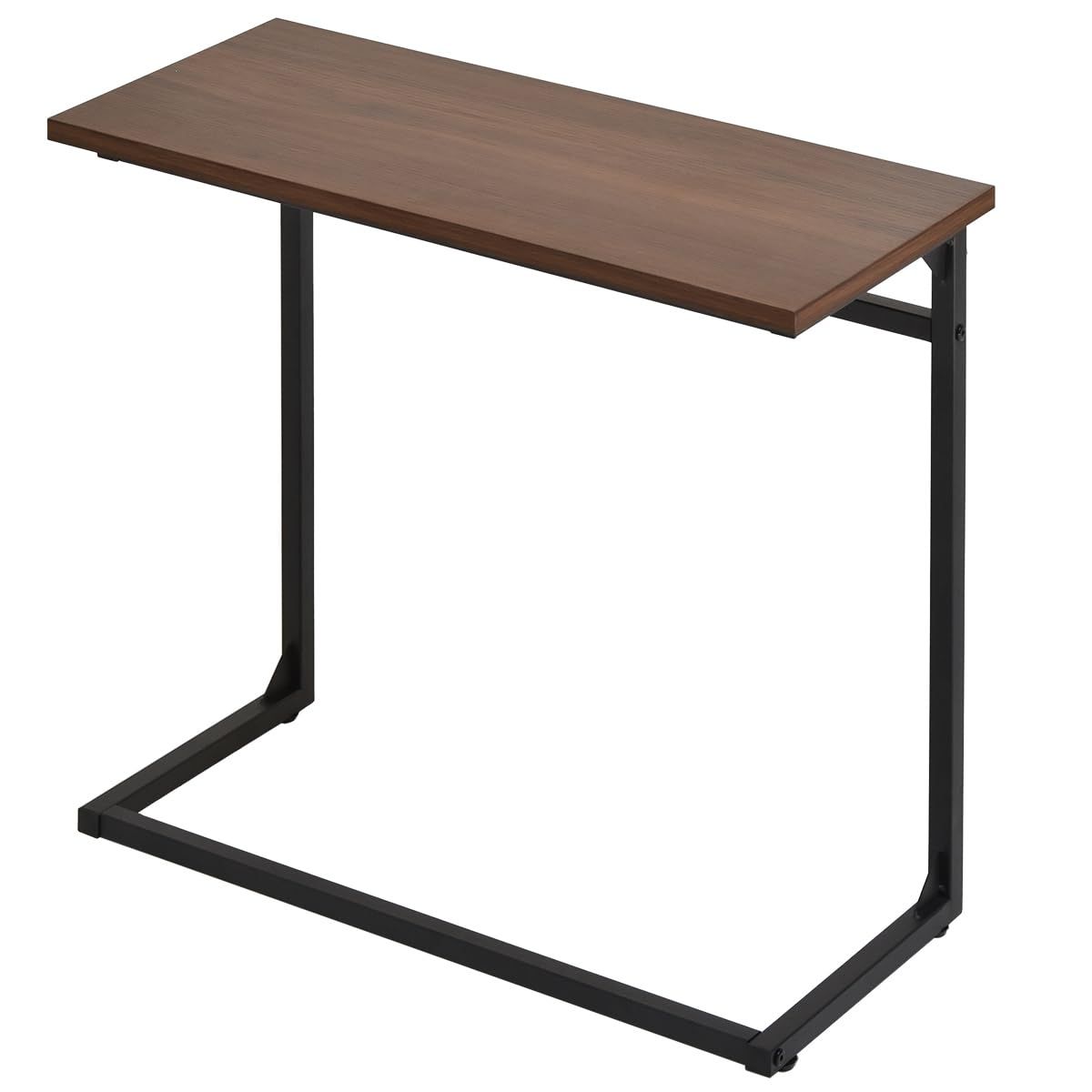 FunFun NOAH ワイドサイドテーブル 幅65cm ブラウン 木目調 テーブル サイドテーブル 北欧 ラック