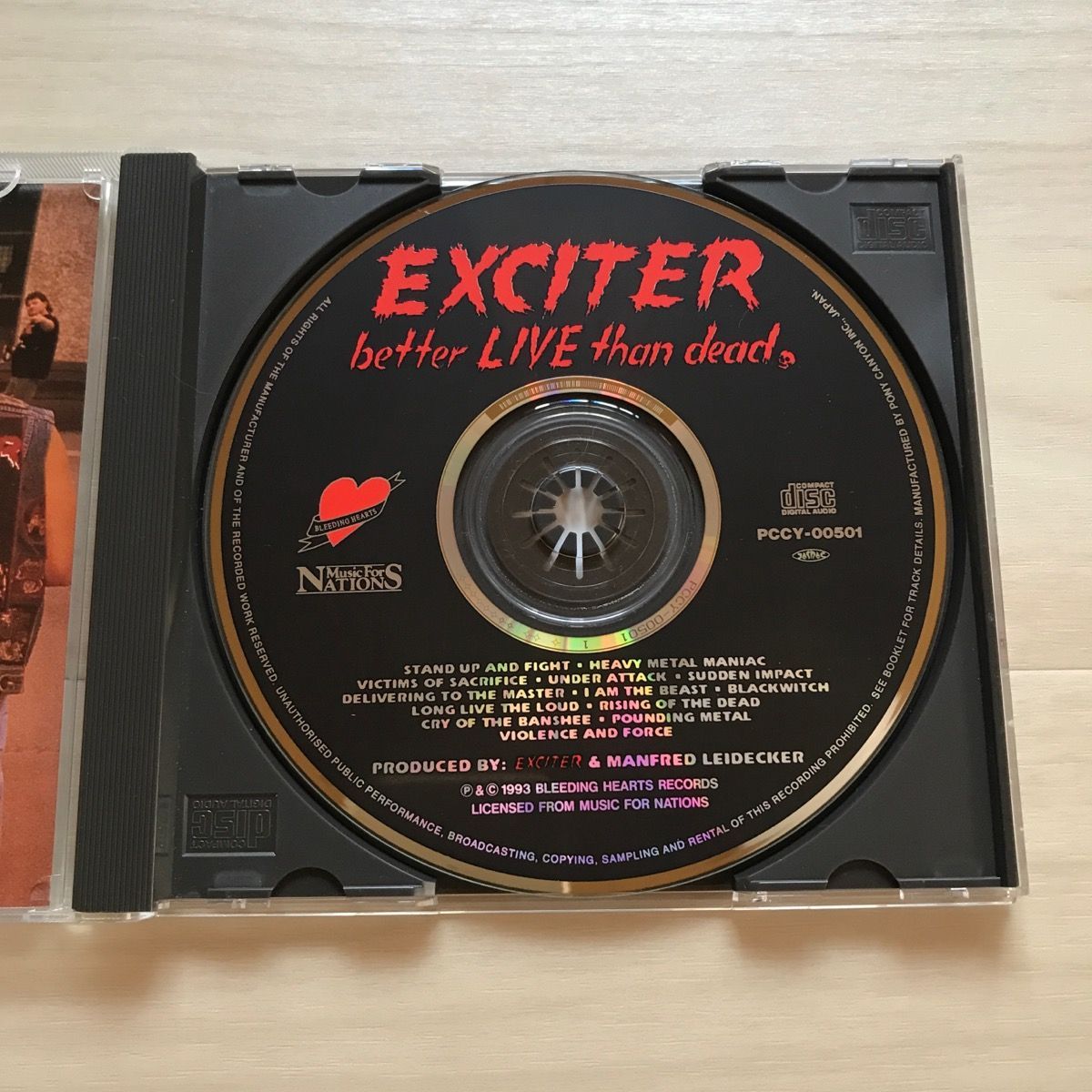 エキサイター ベター・ライヴ・ザン・デッド CD | givingbackpodcast.com