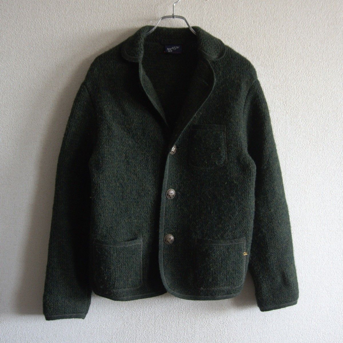 新品】バーバリーブルーレーベル グラデーションスプリングコートM