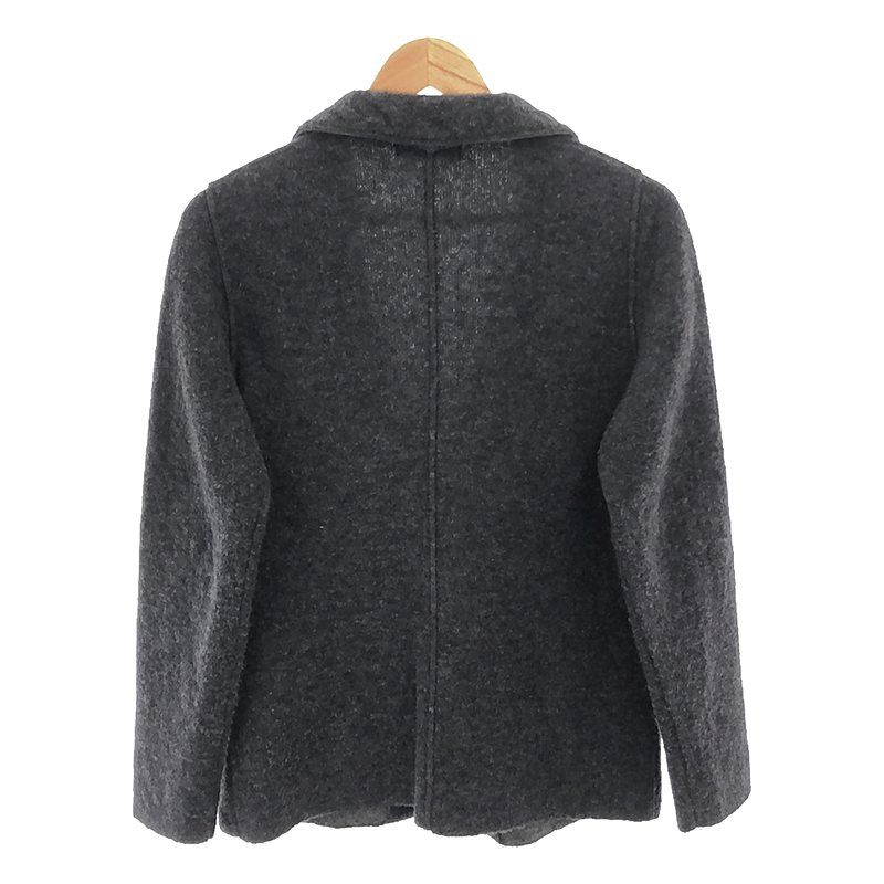 ラルディーニ 2Bニットジャケット メタルボタン