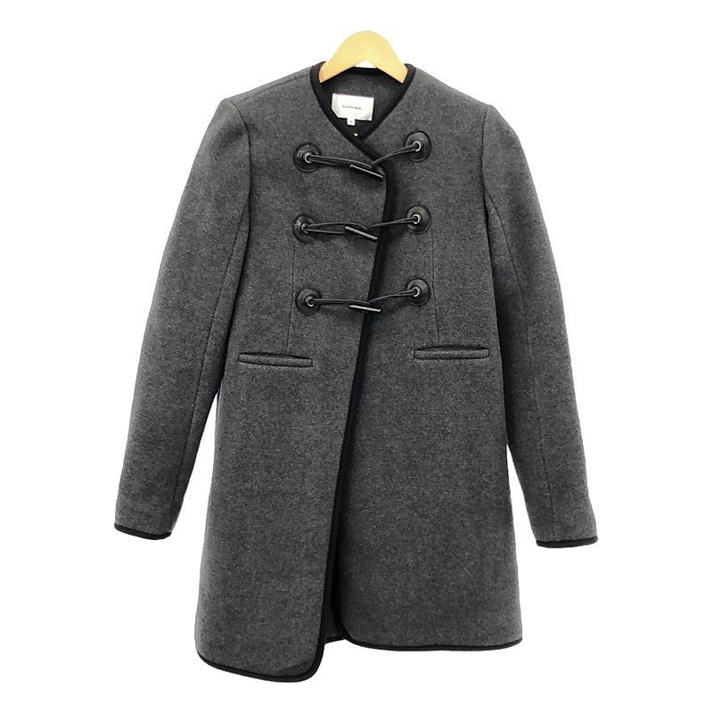ダッフルコート　carven 美品！！！ CARVEN / カルヴェン | ノーカラー ダッフルコート | 36