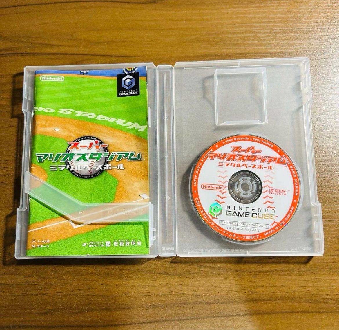 スーパーマリオスタジアム ミラクルベースボール ゲームキューブ