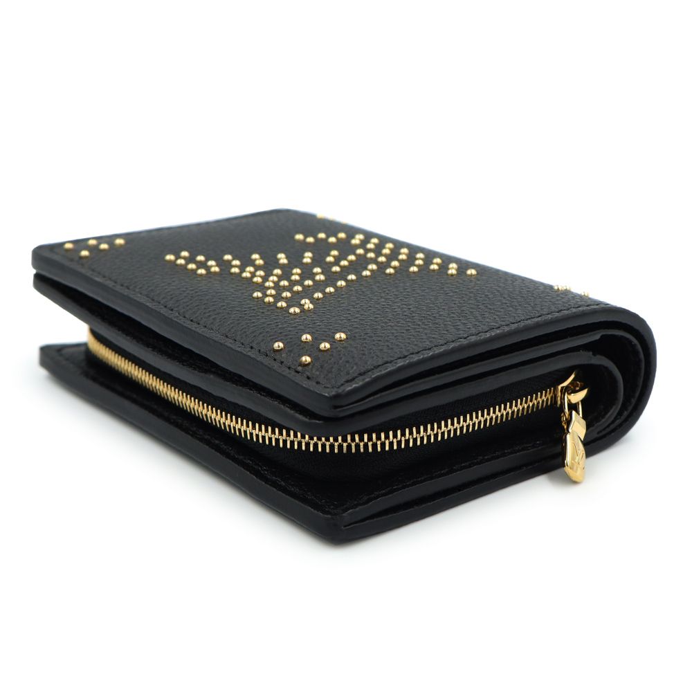 ルイ ヴィトン ポルトフォイユ クレア スタッズ 二つ折り財布  