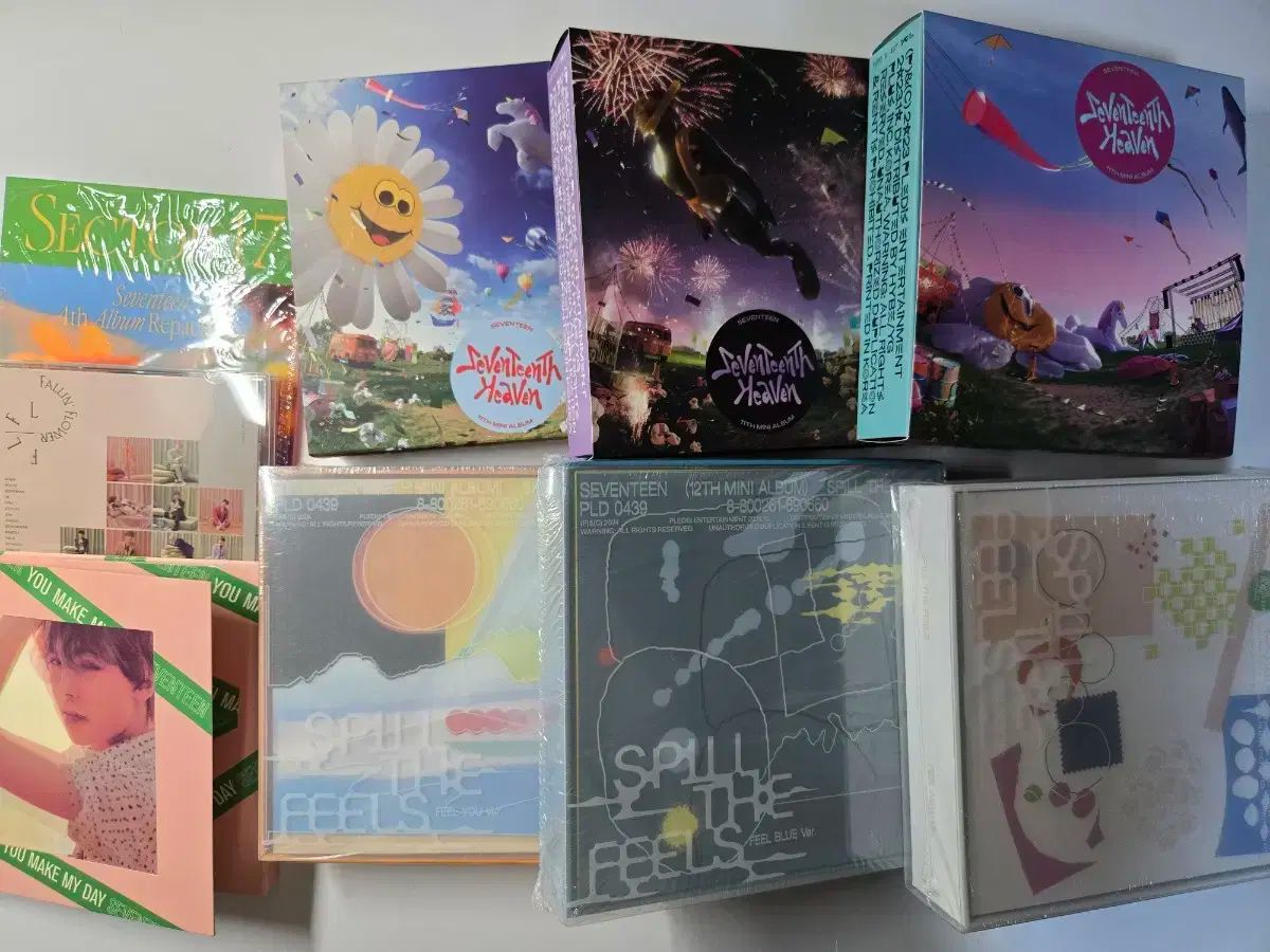 SEVENTEEN セブチ 未開封新品 CD アルバム まとめ売り 未開封！セブチ☆アルバムセット seventeenの通販 セブチ アルバム