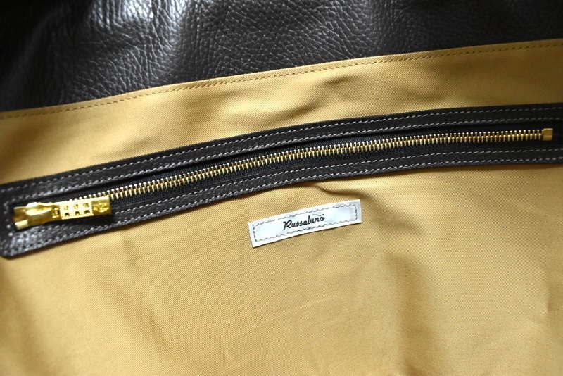 新品 Russeluno GOLF ボストンバッグ 定価9万9000円 ラッセルノ
