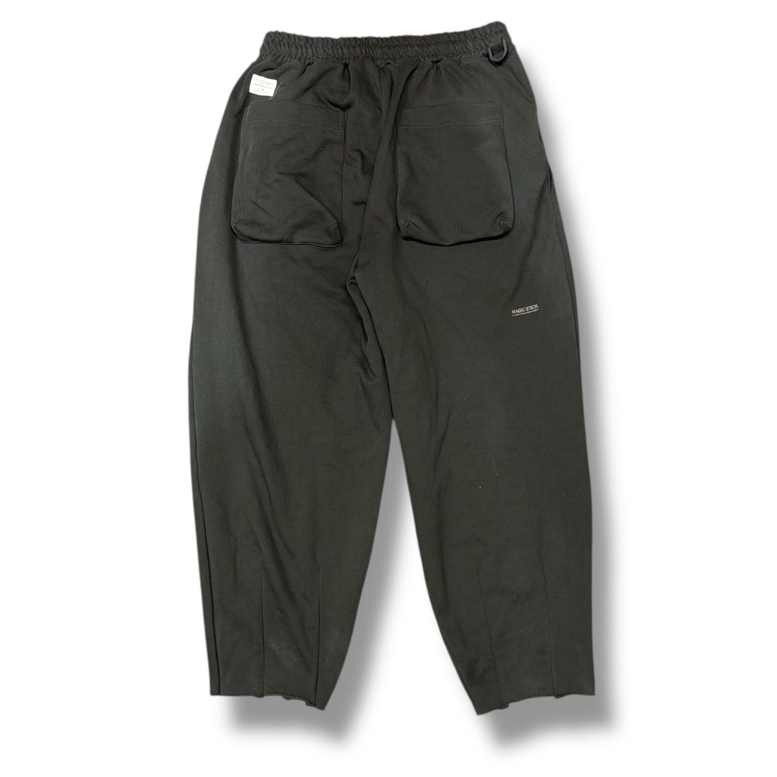 参考上代33000円 MAGIC STICK 25 AW 2 Tone Wide Balloon Pants v ツートンワイドバルーンパンツ スウェットパンツ イージーパンツ マジックスティック L FW-MS 9-026 1196 M 4