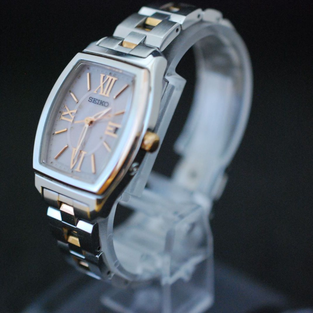 234【美品 稼働】 SEIKO Lukia Solar 稼働 セイコー ルキア 1B22-0AZ0  