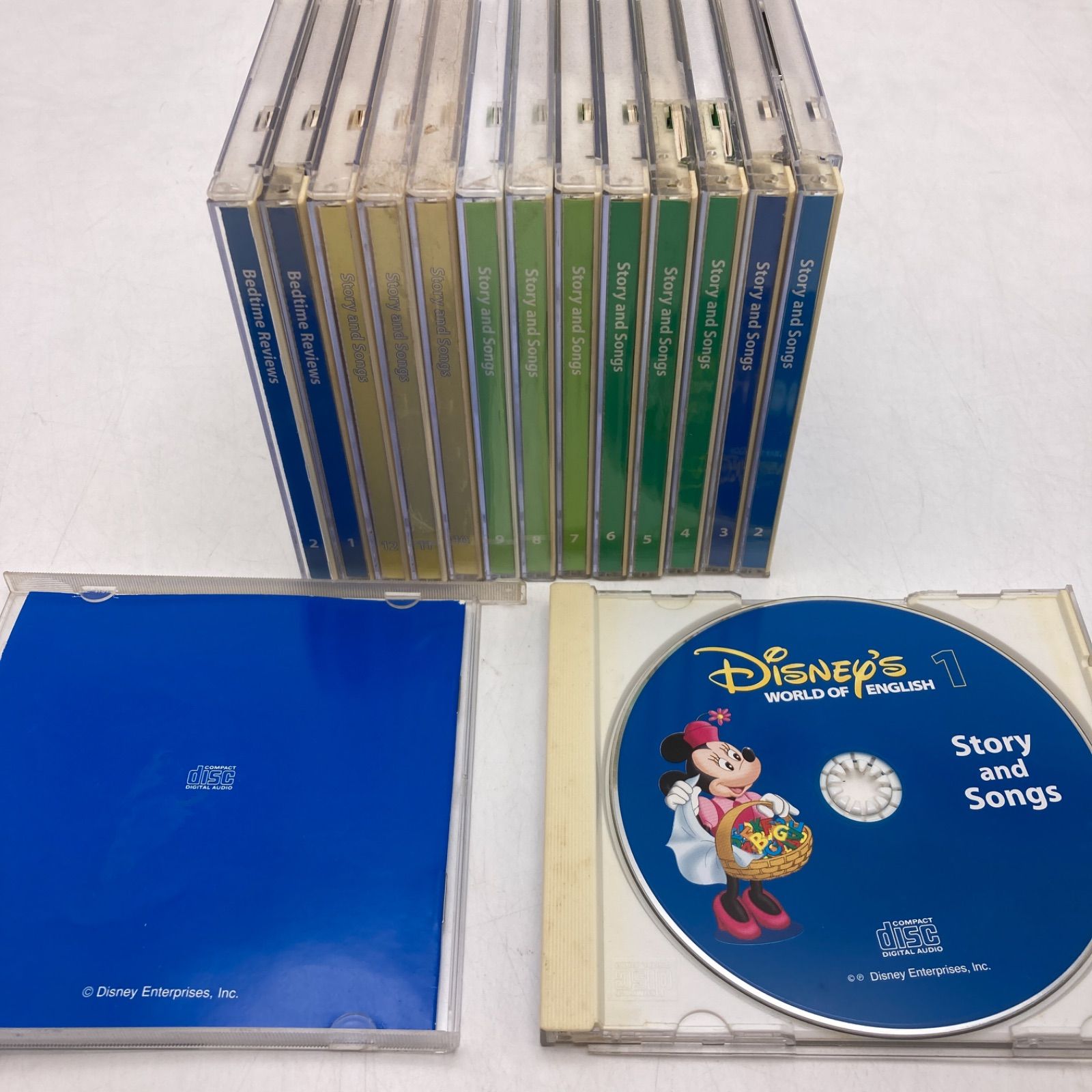 2010年購入 メインプログラム 絵本＆CD　ディズニー英語システム　DWE　Disney　ワールドファミリー　中古　404001
