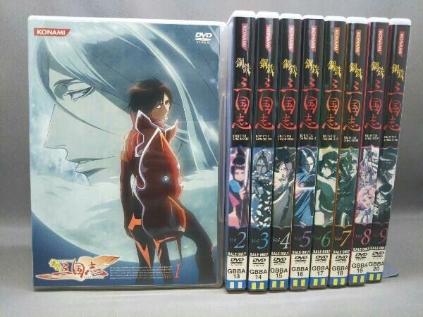DVD DVD 【※※※】[全9巻セット]鋼鉄三国志 Vol.1~9