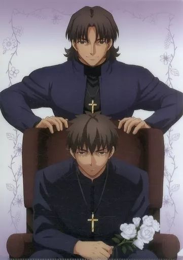 Fate/Stay night 言峰綺礼 クリアファイルほか 中古】クリアファイル 言峰綺礼 A4クリアファイル 「劇場版 Fate