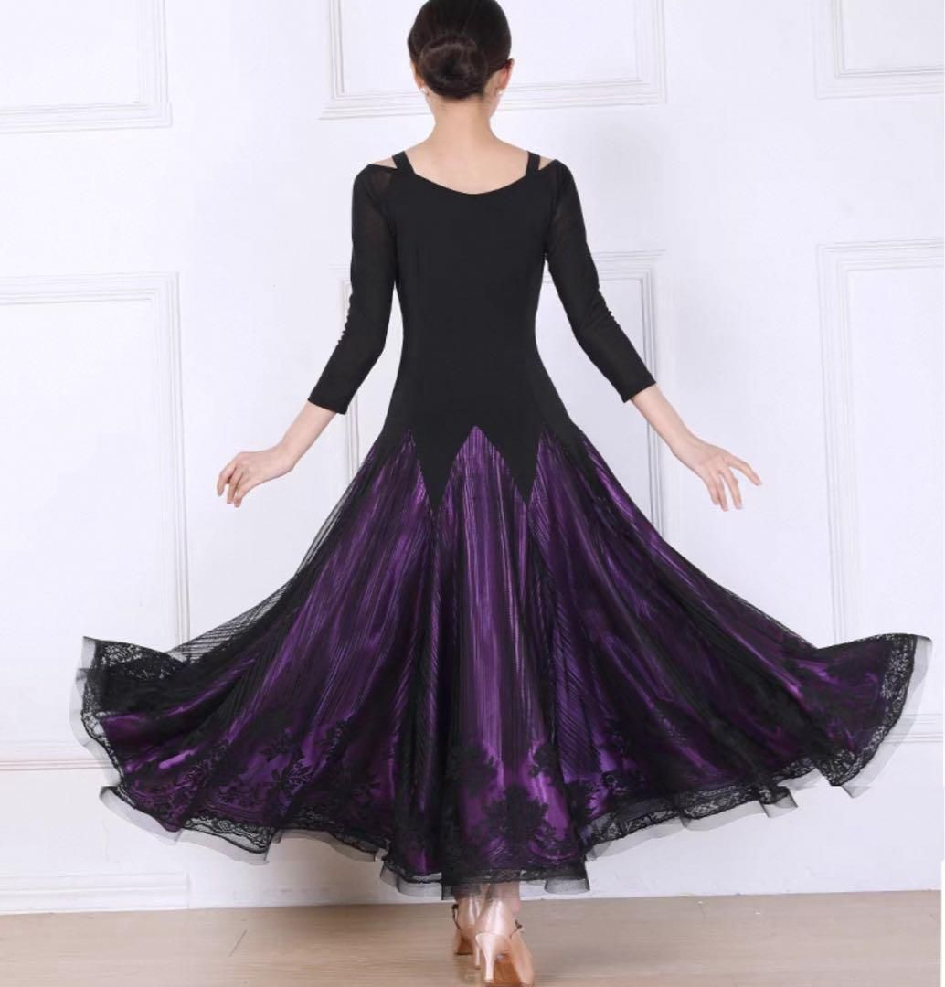 華やか刺繍ワンピース練習からダンスパーティー、発表会まで使える！