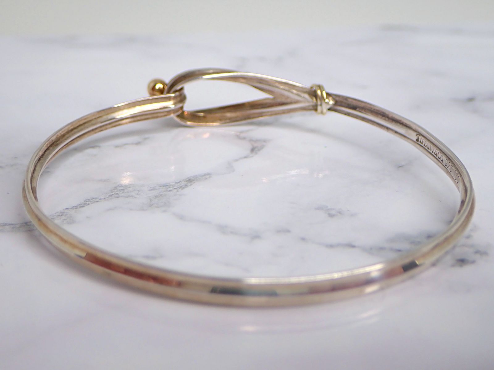 Tiffany ティファニー ブレスレット バングル フック&アイ