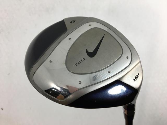 【中古ゴルフクラブ】ナイキ T-40 オーバーサイズ フェアウェイ (日本仕様) NIKE BLACKカーボン(J/P) 5W
