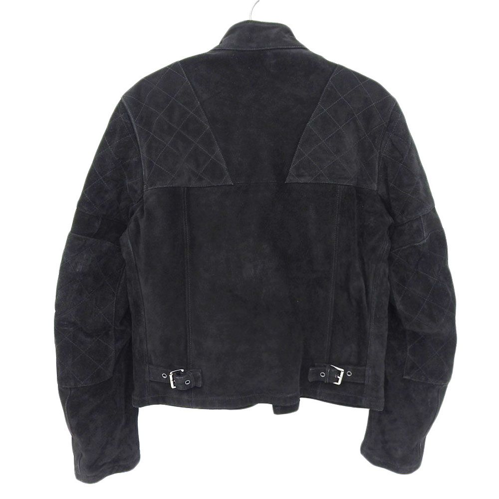 GUCCI グッチ　スエード　ライダース GUCCI スエードレザーライダースジャケット 36