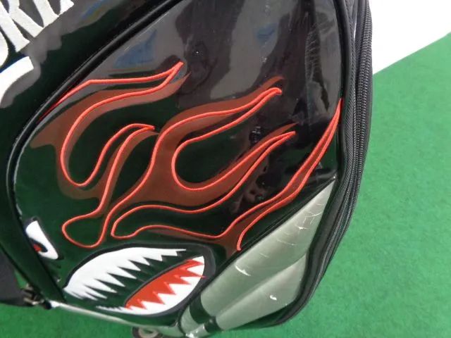 SRIXON スリクソン ガオモンスター ファイヤーパターン キャディバッグ スリクソン ガオモンスター ファイヤーパターン 3点式キャディバッグ
