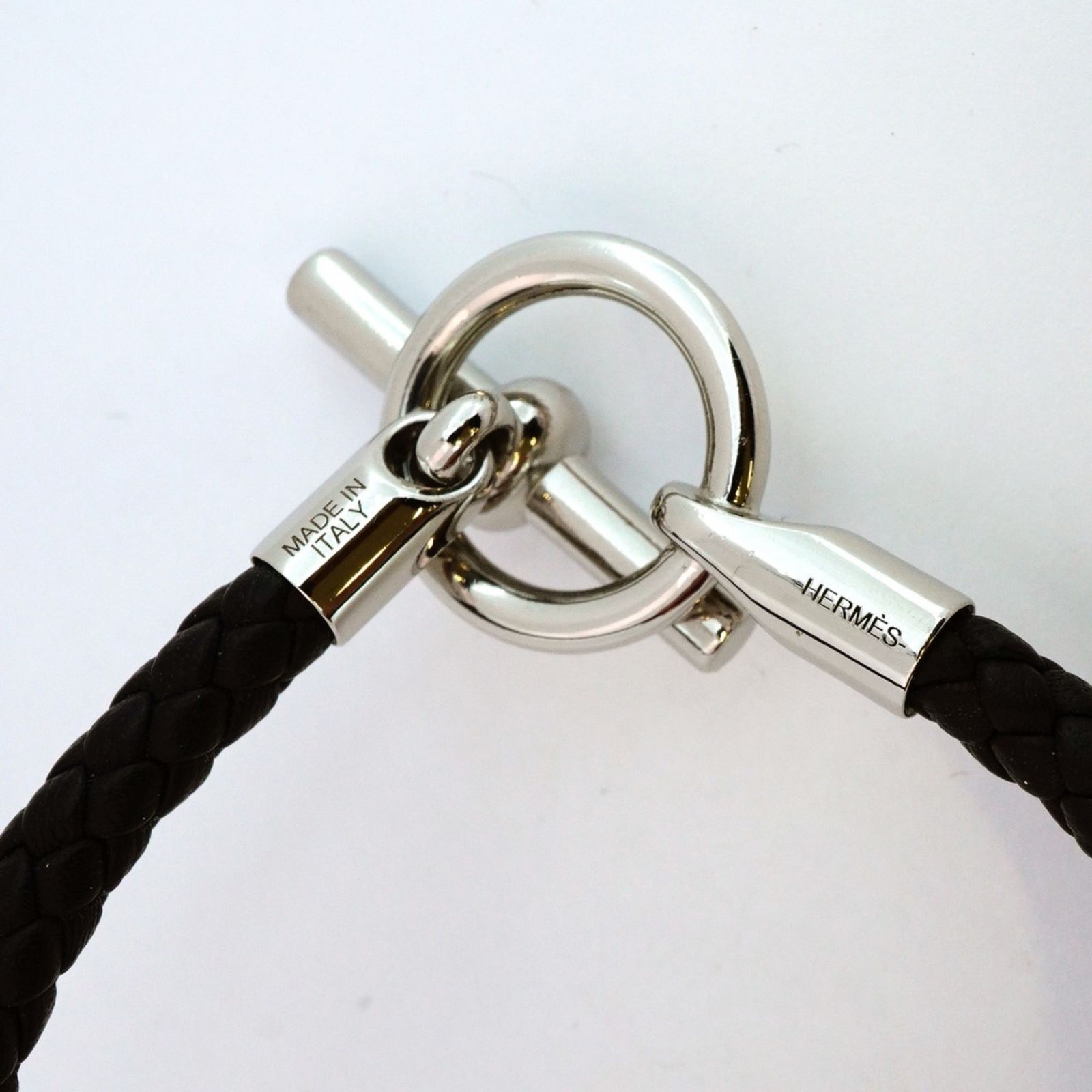エルメス(Hermes) エルメス ブレスレット グレナン メタル