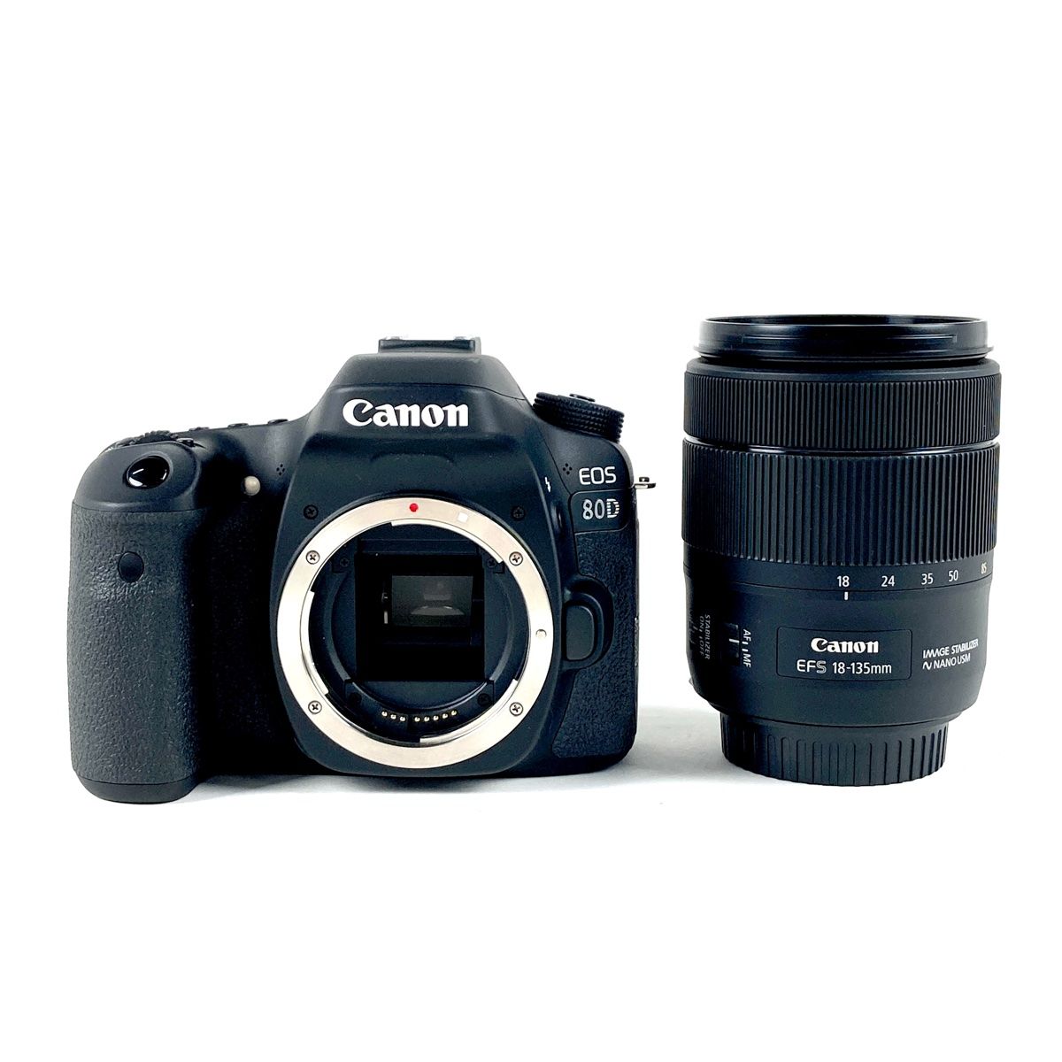 キヤノン Canon EOS 80D + EF-S 18-135mm F3.5-5.6 IS USM デジタル