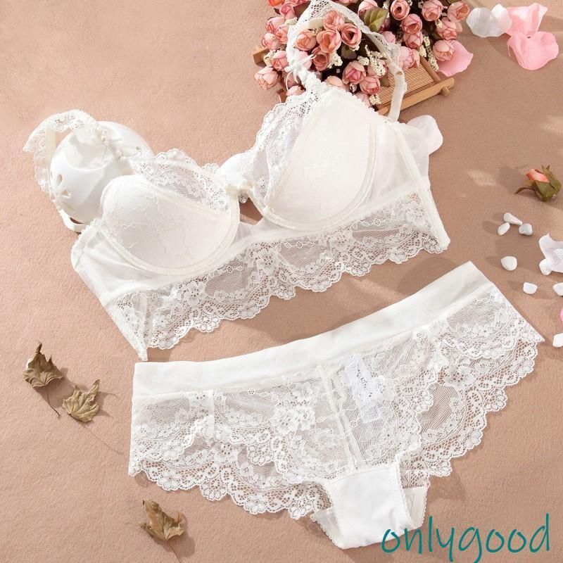 ブラジャー ショーツセット 下着女性 上下セット 下着 レディース 脇肉スッキリ 脇肉補正 脇高ブラ シースルー 盛り 谷間 刺繍 ブラジャー レディース ショーツセット 上下セットの通販 レース B75