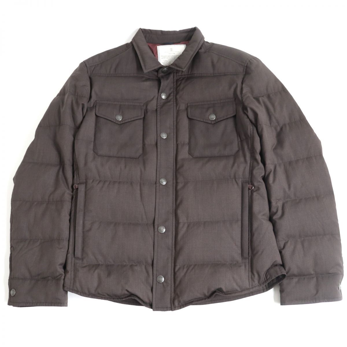 未使用品◇BRUNELLO CUCINELLI ブルネロクチネリ スナップボタン×WZIP