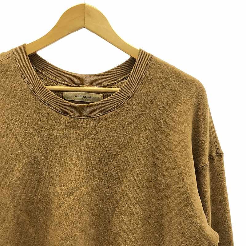 suzuki takayuki / スズキタカユキ | sweat pullover 裏起毛トレーナー | 1 | ブラウン | レディース 2230852332.jpg?1712726674