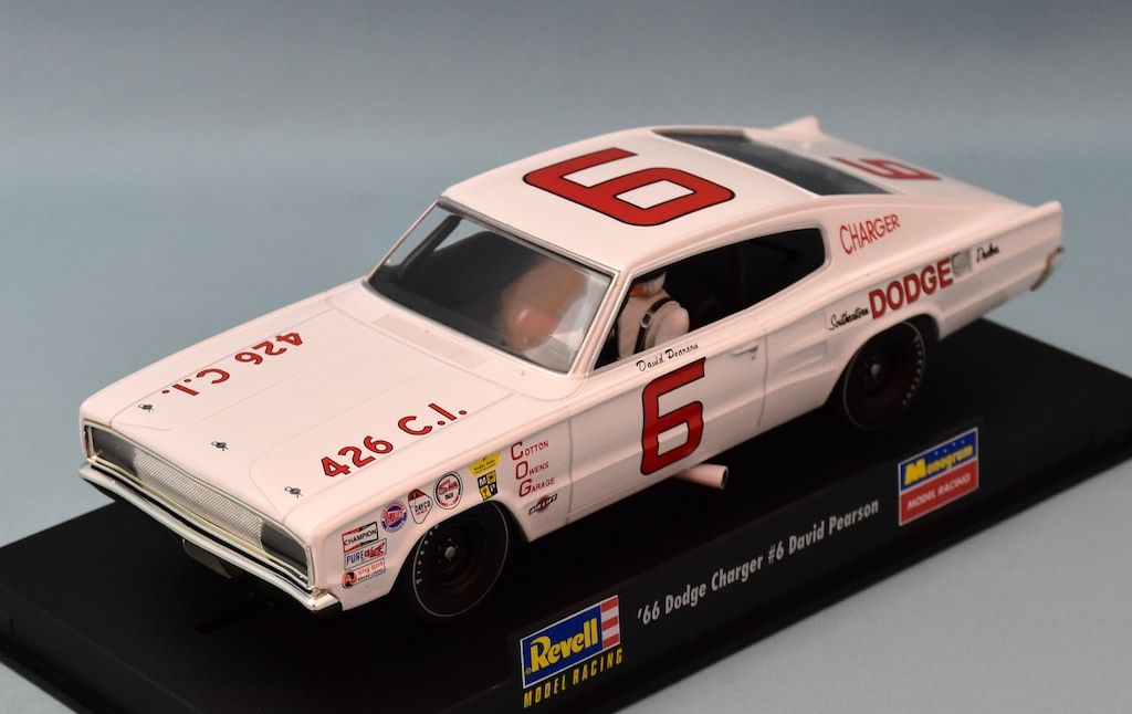 MONOGRAM|Revell 1|32 MODEL RACING 66 Dodge Charger 6 David Pearson