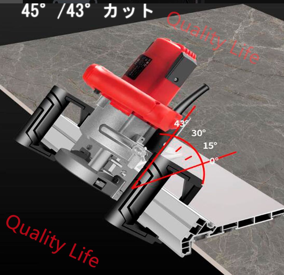 公式オンラインショップ！ タイル面取りツール 電動タイルの面取りカッター 45度|43度切断機 鋭いエッジを取り除き 水ポンプ付き 湿式切断v お届けも可