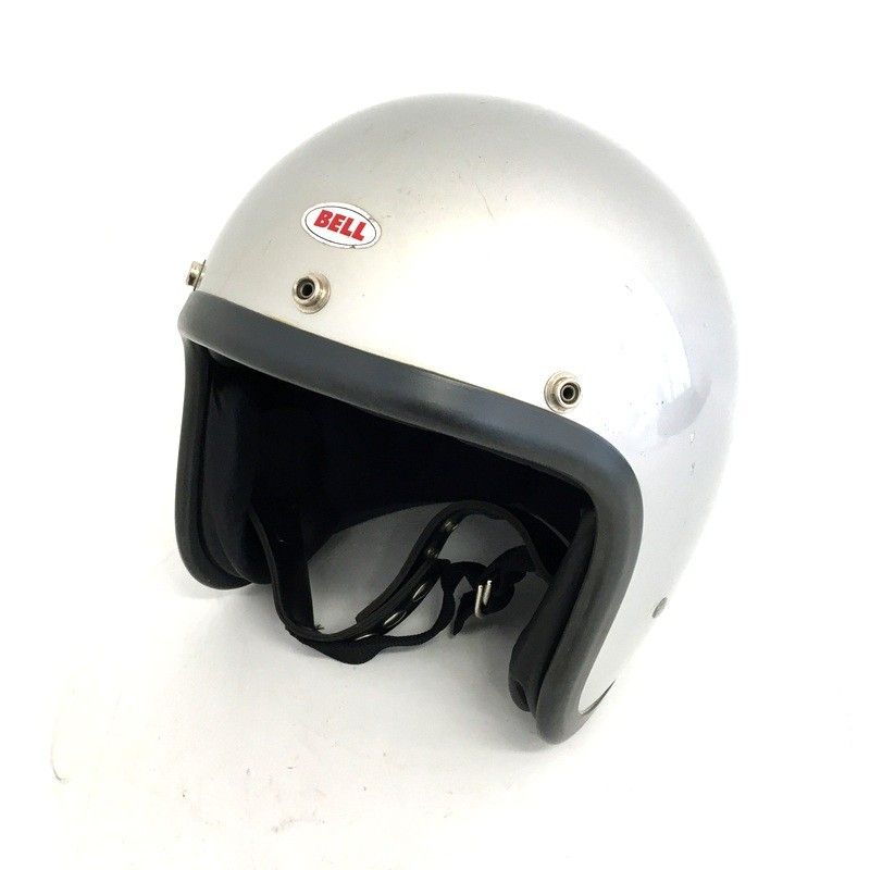 BELL SUPER MAGNUM ビンテージジェットヘルメット BELL SUPER MAGNUM 初期型 WHITE 55cm | SPEED ADDICT