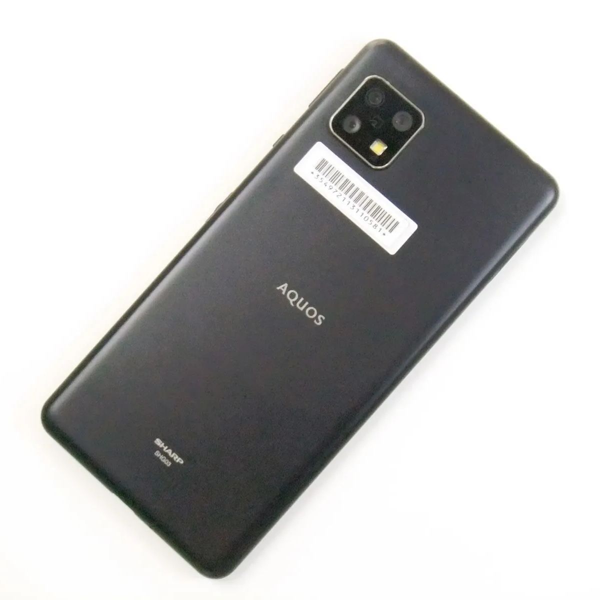 【中古】AQUOS sense5G SHG03ブラック au SIMロック解除済 中古】SIMロック解除 au AQUOS sense5G SHG03 ブラック 黒 SHARP