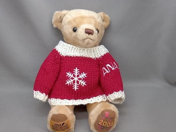 Merrythought 2005年ANA限定 ぬいぐるみ ANA by MERRYTHOUGHT メリーソート 2005年ANAモデル テディベア