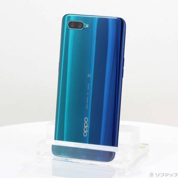 品〕 Reno A 64GB ブルー CPH1983BL クリアランス SIMフリー【258