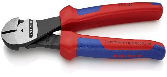 クニペックス KNIPEX KNIPEX クニペックス 強力型ニッパー 250mm 7402250