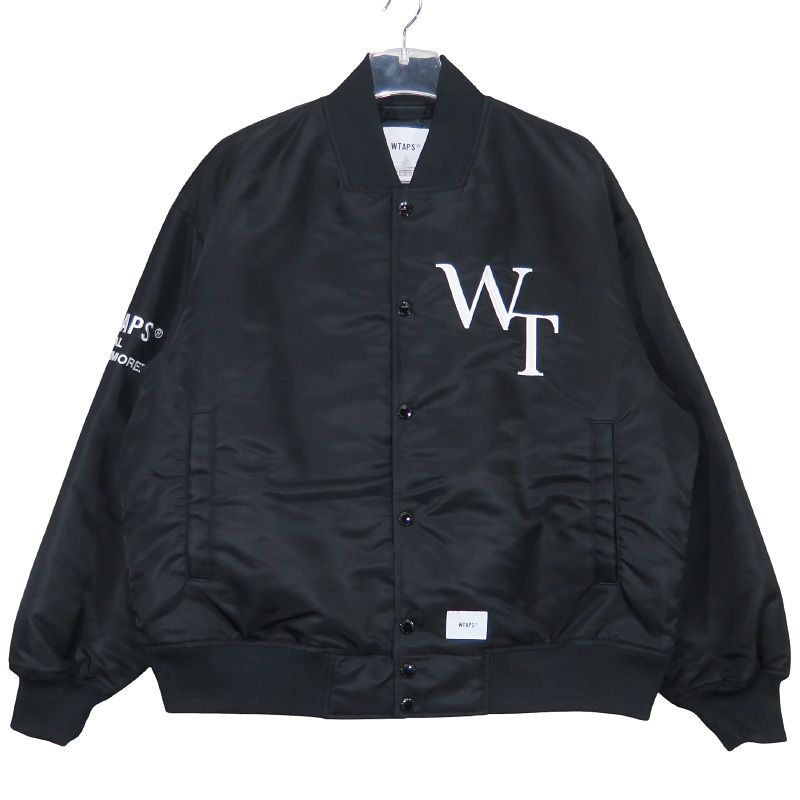 美品 WTAPS ダブルタップス 23AW TEAM/JACKET/NYLON.TWILL LEAGUE