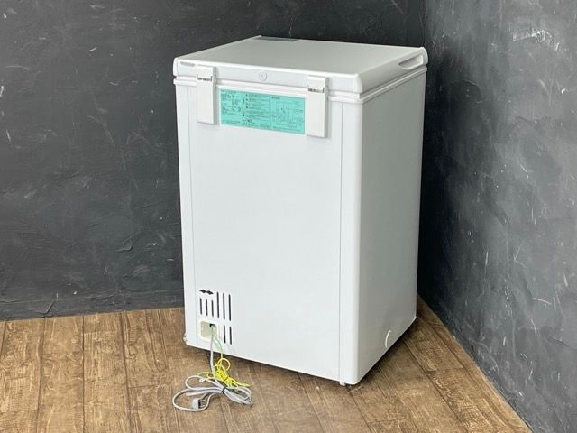 ノンフロン電気冷凍庫 Haier JF-HSC10A 上開き式冷凍庫 100L 製 ホワイト ストッカー094073 B 23094