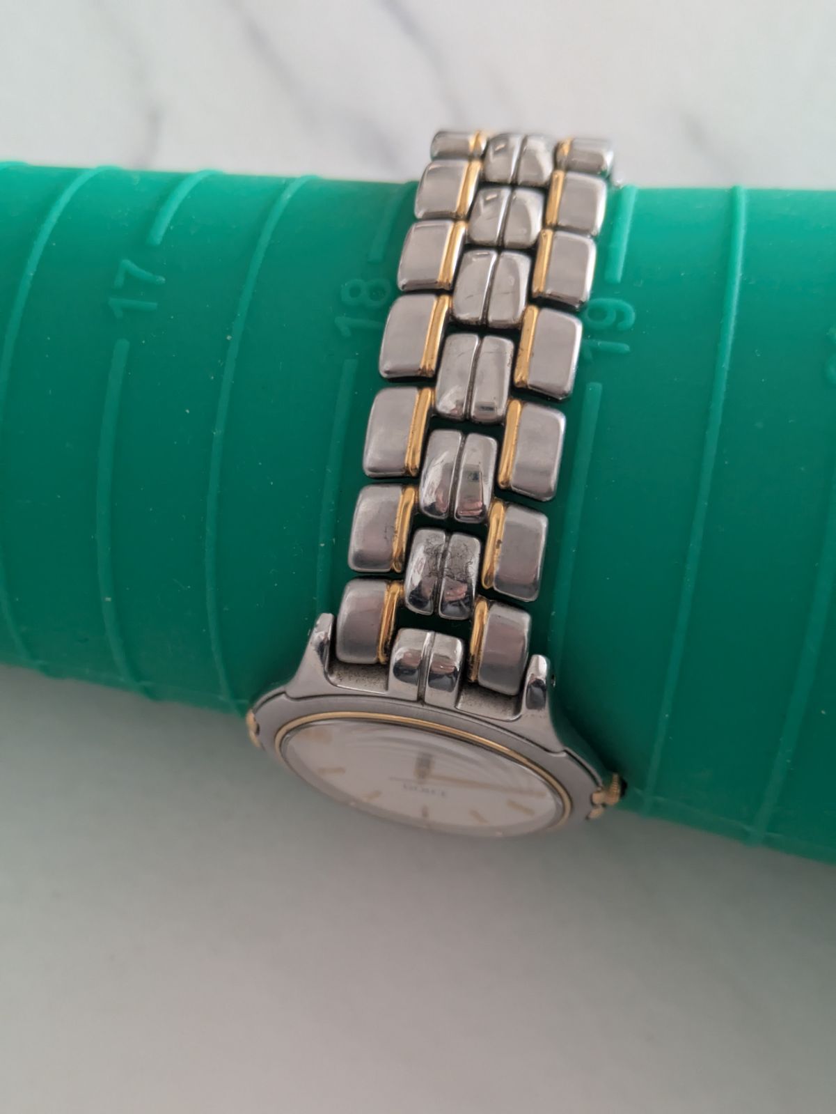 稼働品 セイコードルチェ SEIKO DOLCE 腕時計 5E31-600A SEIKO - SEIKO DOLCE 5E31-600A silver×gold コンビの通販 by
