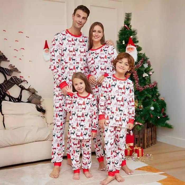 パジャマ クリスマス 衣装 コスチューム サンタ パジャマセット 長袖 メリークリスマス 親子ペアルック ルームウェア 親子お揃い 家族 親子ペアカップル 子ども 寝巻き 家族お揃い キッズ 可愛い サンタクロース