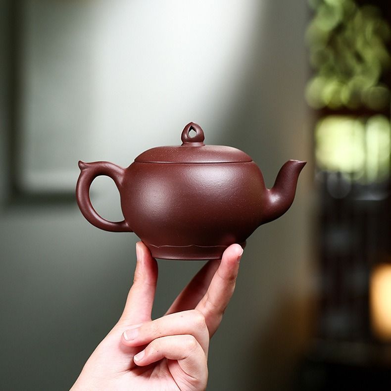 茶壷 急須 紫砂壺 ティーポット 常滑焼 紫砂茶器 唐物紫泥急須 紫砂