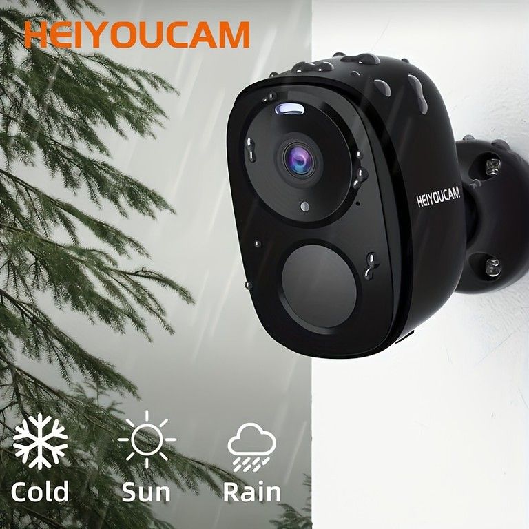  AI検知＆ 夜間撮影 ワイヤレス防犯カメラ 屋外 3 MP バッテリー式 WiFi 双方向通話 スポットライト 警報 監視カメラ Alexa対応 IP 65防水 24時間発送 BW 4 TF 64ブラック その他 カメラアクセサリー