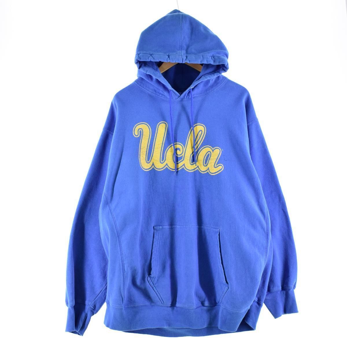 USA製 ビンテージ UCLA パーカーRUSSELL ATHLETIC 古着 - トップス