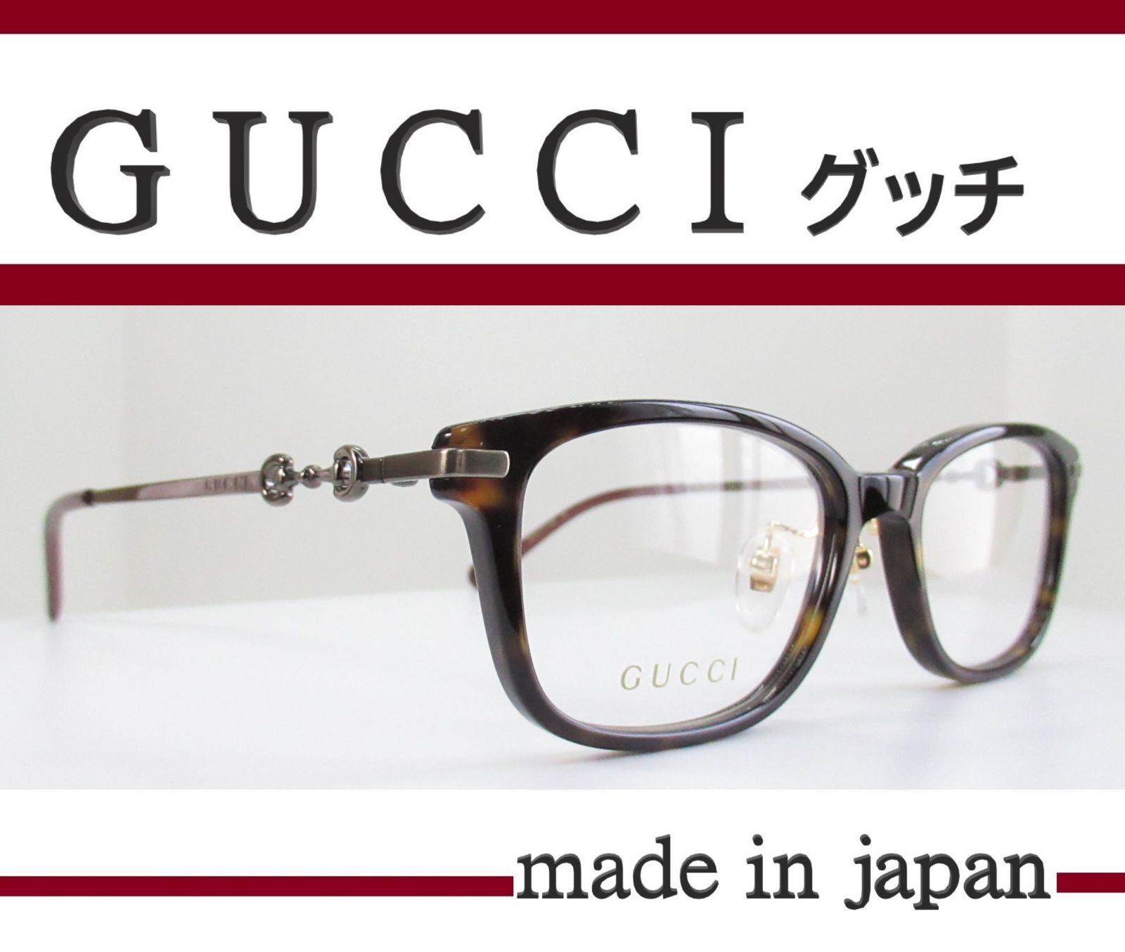 GUCCI グッチ ◇メガネフレーム GG-1129-OJ-002 ◇日本製◇ - 眼鏡