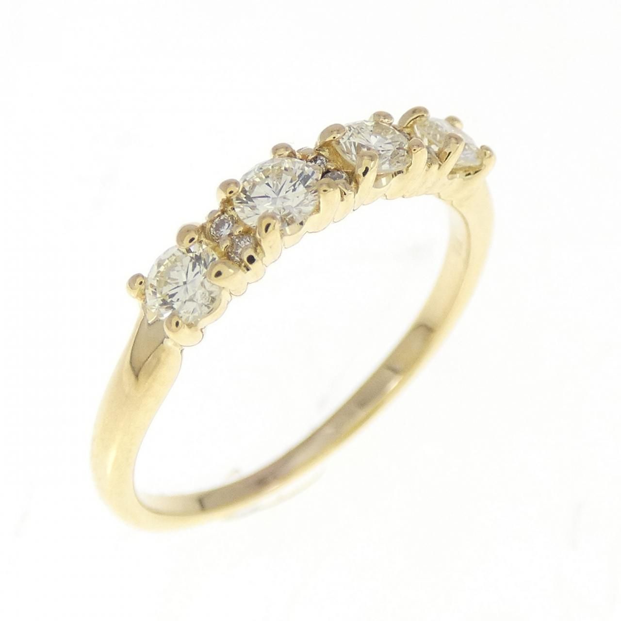 K18YG ダイヤモンド リング 0.28CT