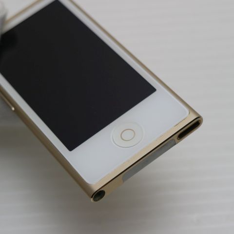 超 iPod nano 第7世代 16 GB ゴールド Apple 本体 04000 デジタルオーディオプレーヤー ポータブルプレーヤー