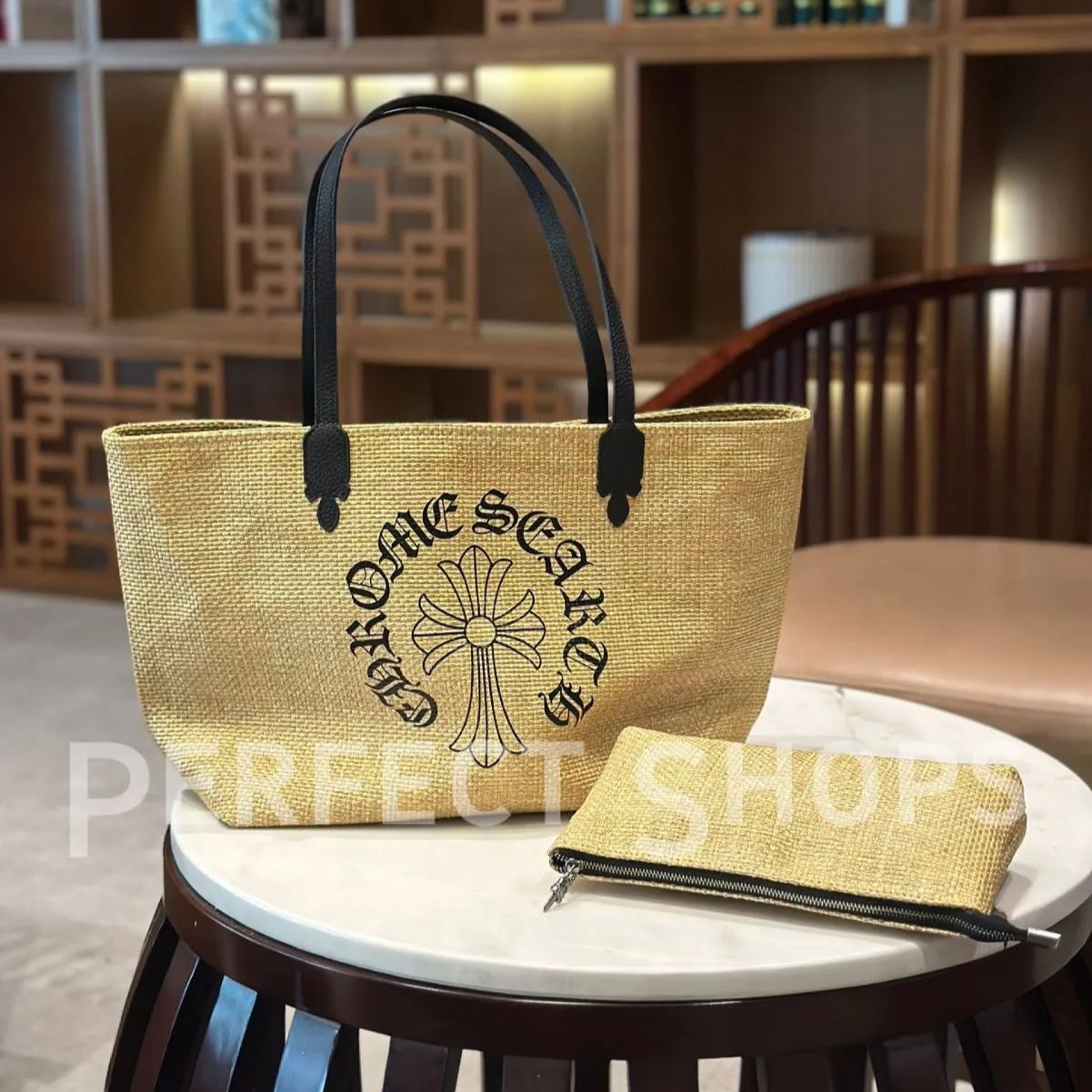 クロムハーツ LARGE 凄い BEACHES BAG トートバッグ メンズ