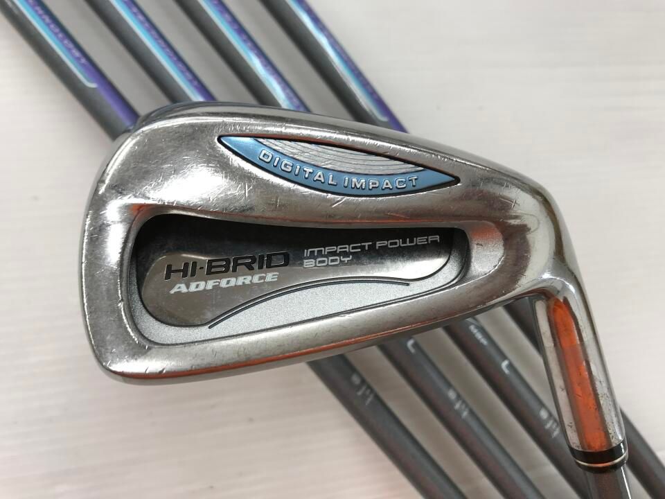ハイブリッド アドフォース | L | HB300L | | アイアンセット | ダンロップ 最短即日発送