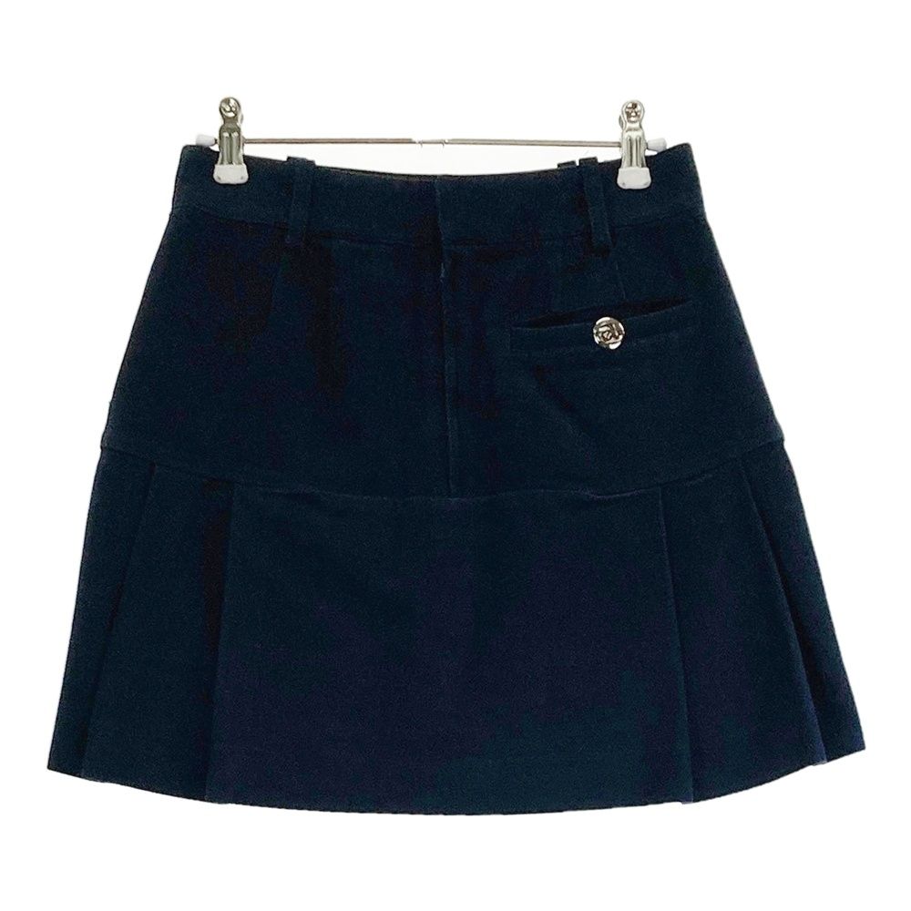 サイズ：36 ARCHIVIO アルチビオ ベロア調 ストレッチスカート