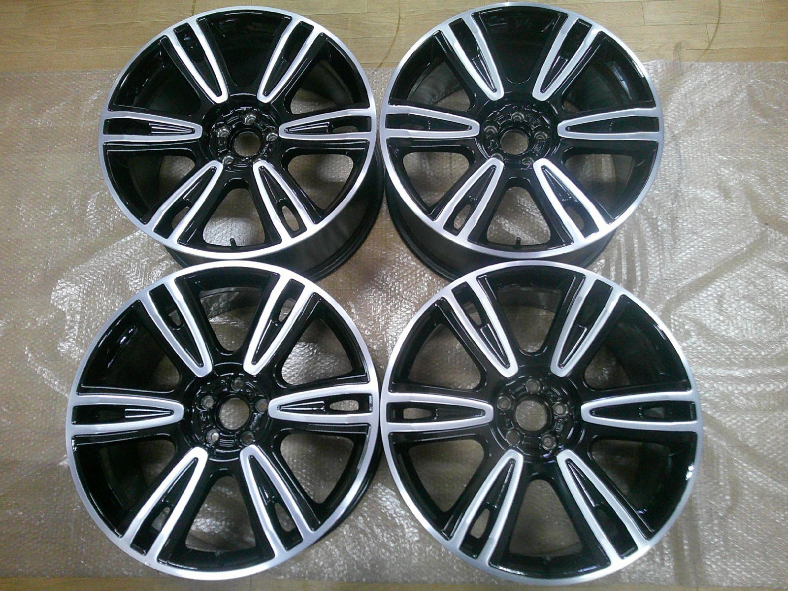 ベントレー コンチネンタルGT 純正 ホイール ブラックポリッシュ 9.5