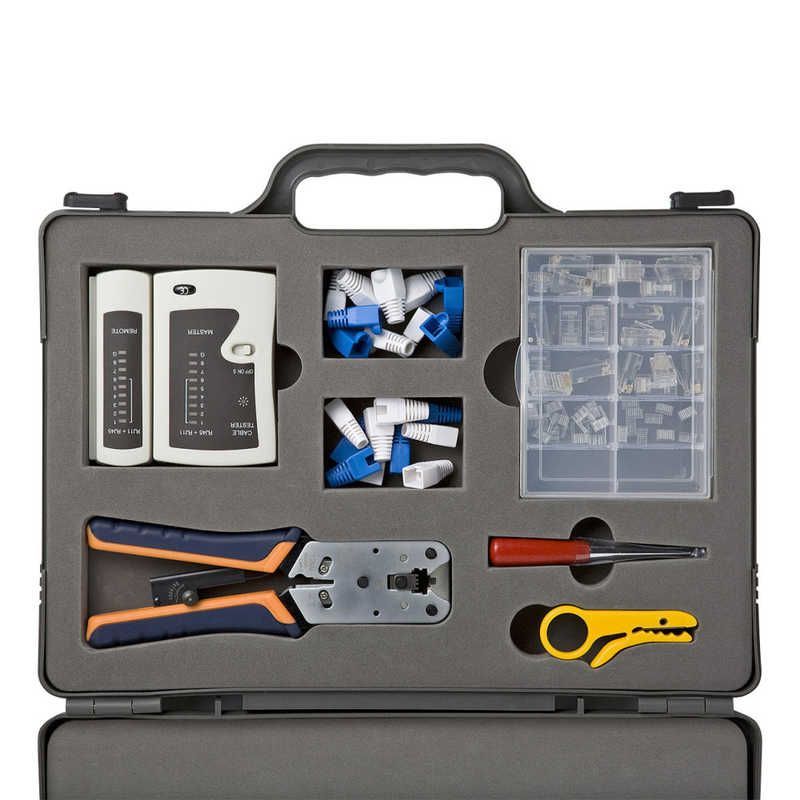 未開封 サンワサプライ ＬＡＮケーブル自作工具キット LAN-TLKIT2 ♥ 送料無料