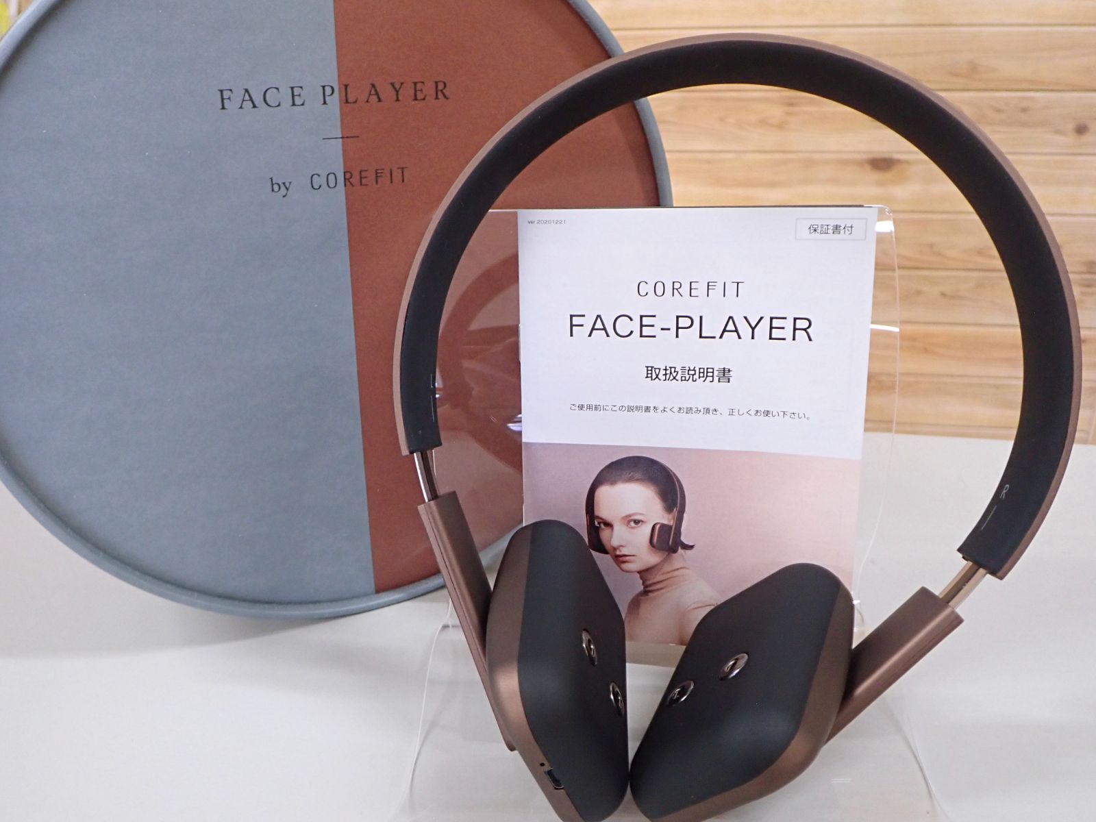 COREFIT FACE-PLAYERゴールド/グレー COREFIT FACE-PLAYER ゴールド